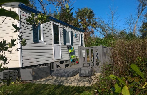 La Foret-Fouesnant House | Pet-Friendly Ocean View Mobile Home with Breakfast Included