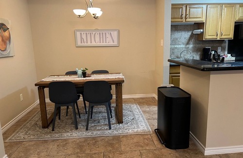 College Station Apartment | Fully furnished, 1st floor. Bus routes. Close to Texas AM campus.