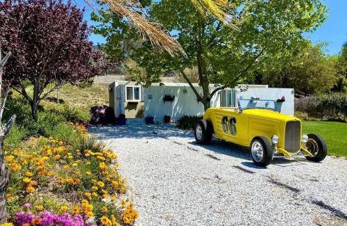 Arrowhead Farms House | Fully Refurbished Container in Devore Heights, California, for Glamping Trips on Route 66