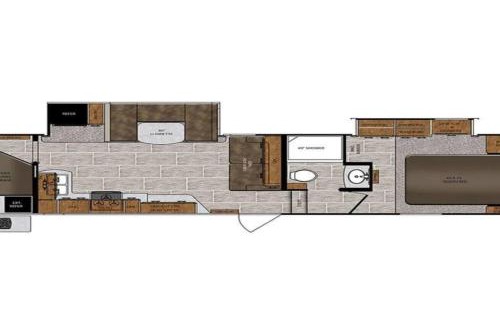 Bayfield House | Cozy RV Glamping Experience at Blue Spruce RV Park
