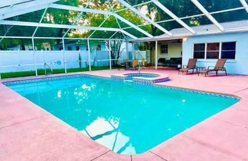 Ocala House | Exciting Pool House with Game Room & Family Amenities