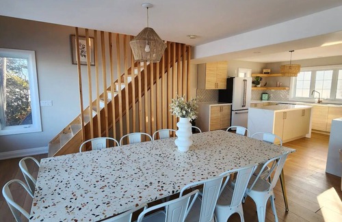 Alcona House | Fun & sun waterfront with sauna, hot tub and slide