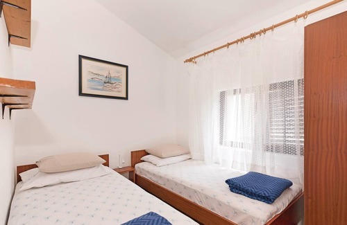 Jadrija Apartment | Functionally furnished two bedroom apartment with spacious terrace is located on the second floor, i