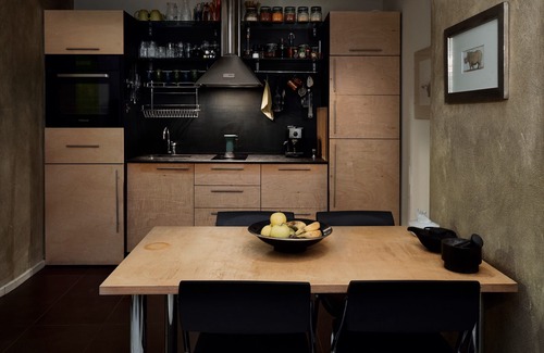 Sofia City Center Apartment | Stylish Funky Flat in Sofia with Kitchen Amenities