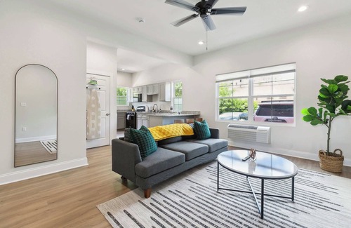 Main Street Historic District Apartment | Funky & Fun! 1BR Apartment, Ground Floor