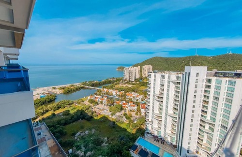Pozos Colorados Apartment | Beachfront Apartment with Dock Access and Pool Amenities