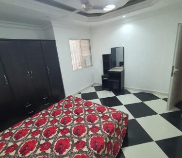 Sharjah House | Budget-Friendly Furnished Bedrooms with Shared Living Room