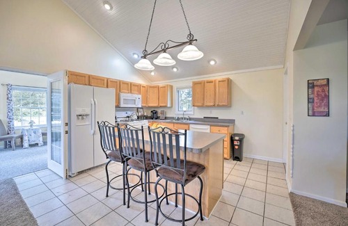 Onsted House | Irish Hills Farmhouse: Family-Friendly Deck and Playset