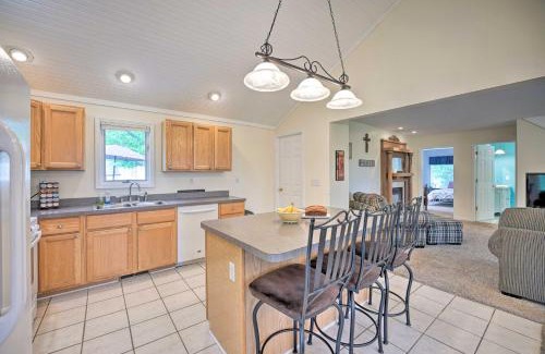 Onsted House | Irish Hills Farmhouse: Family-Friendly Deck and Playset