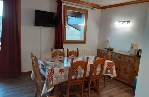 Macot-la-Plagne Apartment | Relaxing Accommodation in Plagne Village with Pool & Spa