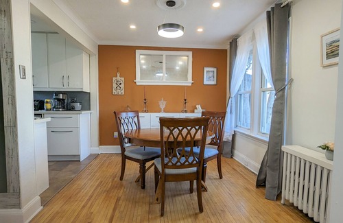 Long Branch House | Cozy 2-Bedroom Main Level Retreat with Spa and Hot Tub