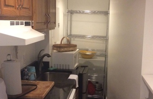 Wellesley Apartment | Cozy Studio with Private Patio and Parking in Wellesley Square