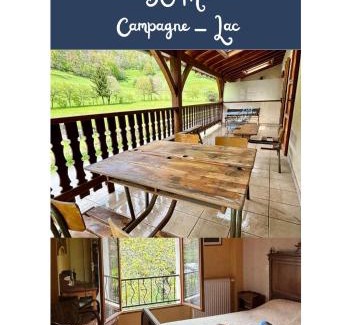 Lascelle House | Relaxing Gîte for 4 with Lake View in Aurillac, Cantal