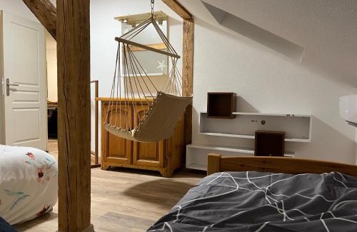 Reiningue Apartment | Family-Friendly Gîte Cedric: Rated 8/10 for Comfort