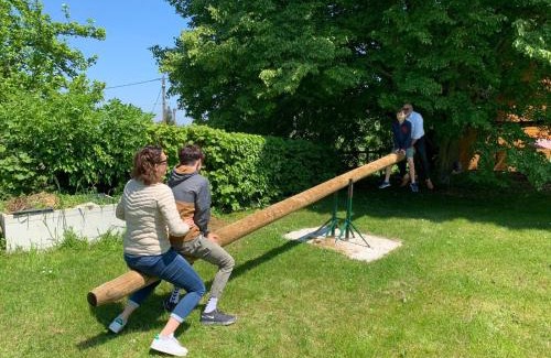 Saint-Exupery-les-Roches Bed & Breakfast | Gîte for 15 with Ocean View, Pool & Family Amenities