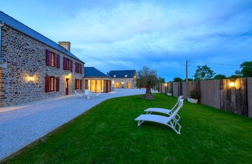 La Celle-sous-Gouzon House | Gîte de luxe dans le Cotentin avec piscine intérieure jacuzzi ,sauna, salle de sport salle de jeux