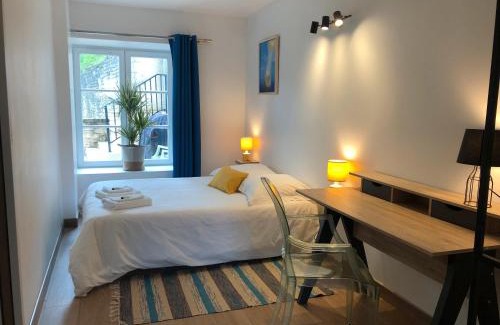 Rollainville Bed & Breakfast | Gîte de l'Abbaye chambre triple
