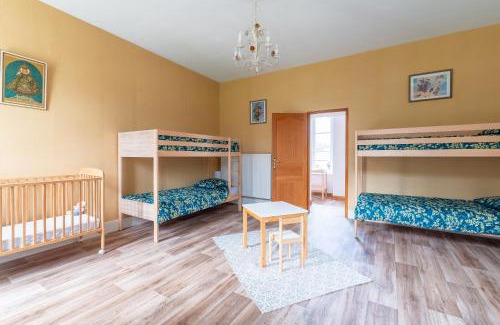 Rollainville Bed & Breakfast | Gîte de l'Abbaye chambre triple