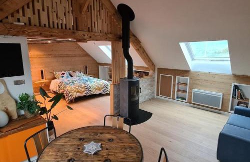 Boussy Apartment | Gîte des Vernet: Cozy Loft Near Lakes and Mountains