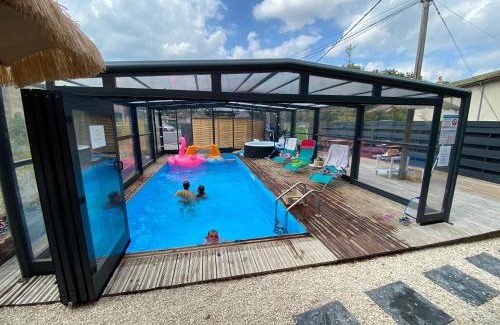 Toucy Apartment | Unique Gîte du Silo: Pool, Spa & Oceanfront Views