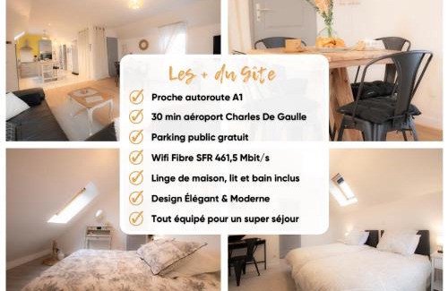 Verberie Apartment | Serene Gîte les Hauts de Verberie - Bright Family Retreat