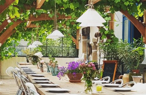 Le Compas House | Relax at Gîte Meunier Moulin des Jarasses with Pool Access