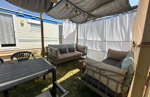 Saint-Pantaleon-les-Vignes House | Gîte Mobil-home with Breakfast & Pool in Drôme Provençale