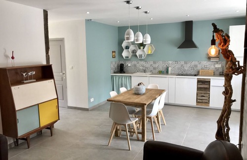 Saint-Ferreol-Trente-Pas House | Gîte "Pastel Sweetness" with Spa & Breakfast - 9.6/10 Rated