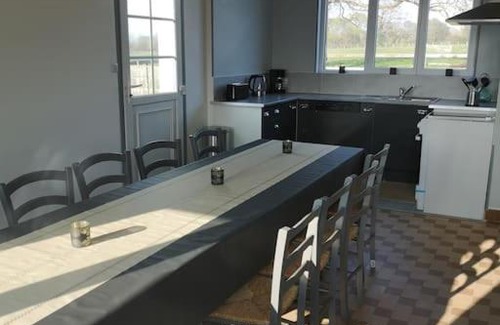 Sainte-Mere-Eglise House | Welcoming Gîte with Oceanfront Views and Spa Amenities