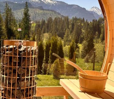 Koscielisko Ski Chalet | Unwind at Góralska Strefa Domki & SPA with Hot Tub Bliss