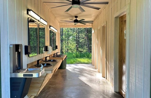 Talladega Cabin | Explore G-2 Glamp in Bohamia - A 268 Acre Forest Escape