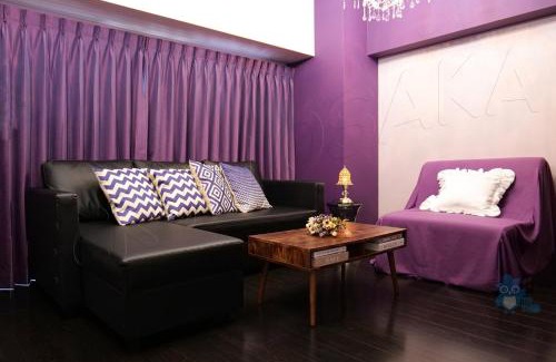 Namba Apartment | Convenient 2-Room Purple House Near Transit and Attractions