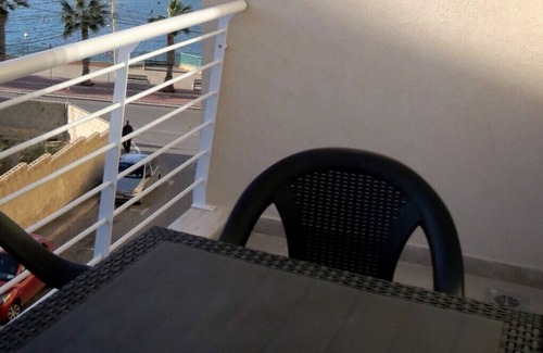 Marsaskala Apartment | Seaview Apartment: Beachside Oasis with Oceanfront Pool