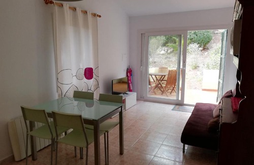 Serpentona Apartment | Relax at Galdana Sun and Beach with Oceanfront Views