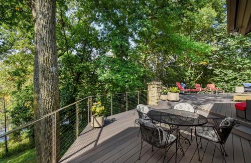 The Galena Territory House | Experience Relaxation: Galena Getaway with Hot Tub & Theater
