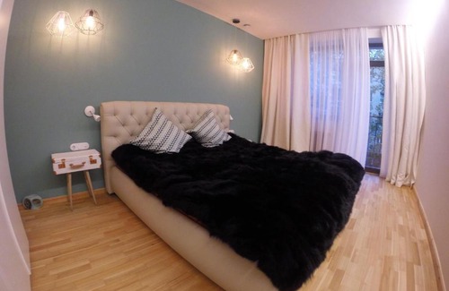 Kaliningrad Apartment | Exceptional Gallery Loft: Family-Friendly with Kitchen Access
