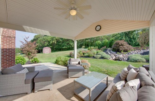 Hummelstown House | Hummelstown Hideaway: Game Room & Family-Friendly Amenities