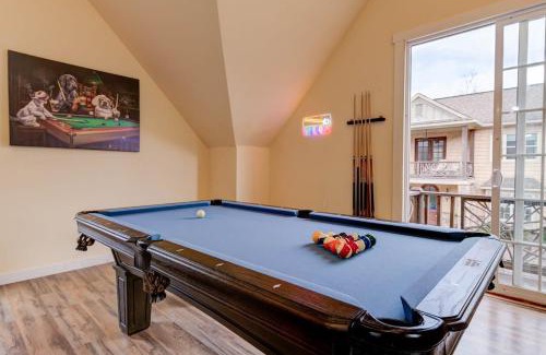 Lake Lure House | Spacious Home with Game Room and Fire Pit Access