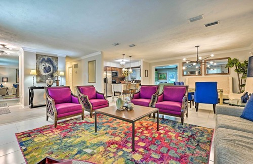 Bearss Plaza House | Ideal Lutz Family Retreat with Pool and Game Room Awaits!