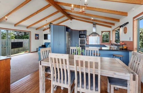 Baylys Beach House | Relaxing Getaway: Games Room & Steps to the Beach