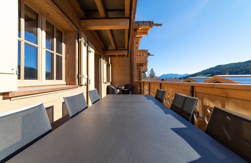 Wildhaus Ski Chalet | Inviting Gamserrugg 6-Room Chalet with Scenic Mountain Views