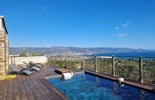 Cap Benat Villa | Villa Oneiros: Peaceful Retreat with Pool and Ocean View