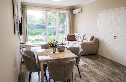 Varna House | Seaside Retreat: Garden Apartment Fichoza, Steps from the Ocean