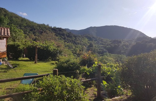 Zicavo House | Relax by the Pool at Garden in the Taravo Valley