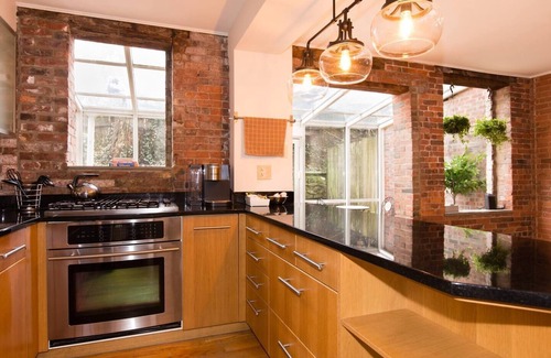 Mill River Apartment | Impressive Garden Level Suite on Court Street - Family-Friendly