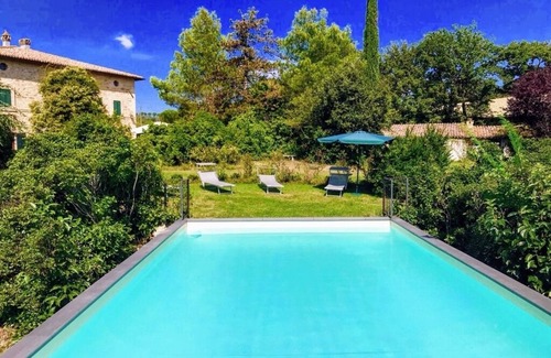 San Brizio Villa | Garden of Eden: Exclusive Pool House Near Spoleto