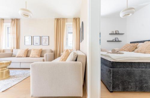 Krems an der Donau Apartment | Garden Suite at Steinertor: Family-Friendly Retreat