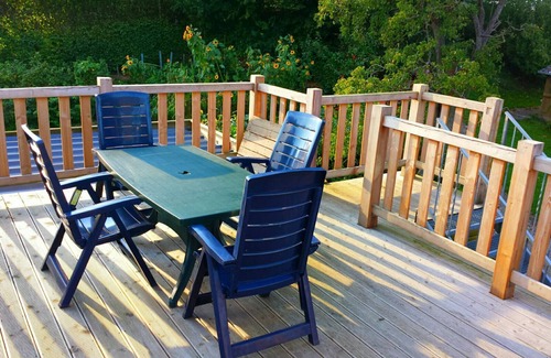 Boren Apartment | Garden view apartment in the farmhouse, large balcony in quiet nature 5min to the Schlei