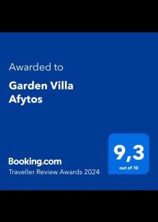 Afytos House | Discover Garden Villa Afytos: Oean View & Pet Friendly Stay