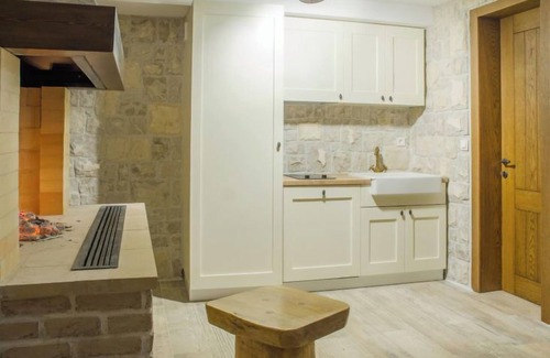 Sveti Filip i Jakov Apartment | Relaxing Garden Villa with Ocean Views and Pool Access